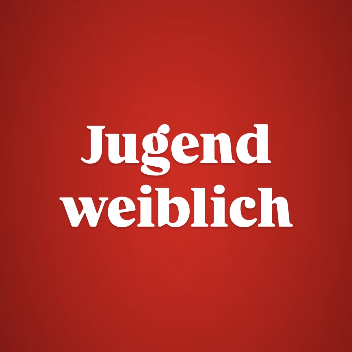Jugend weiblich
