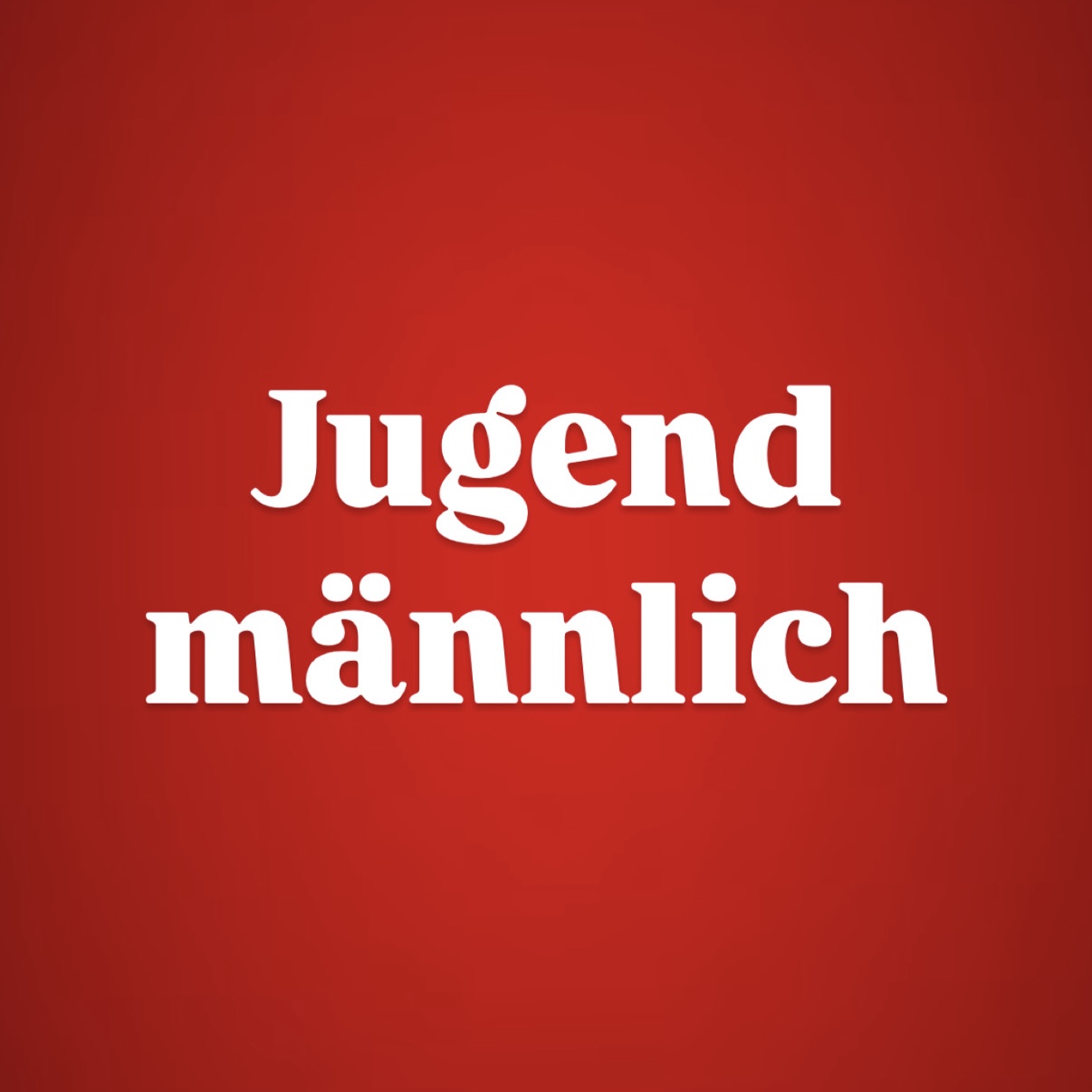 Jugend männlich