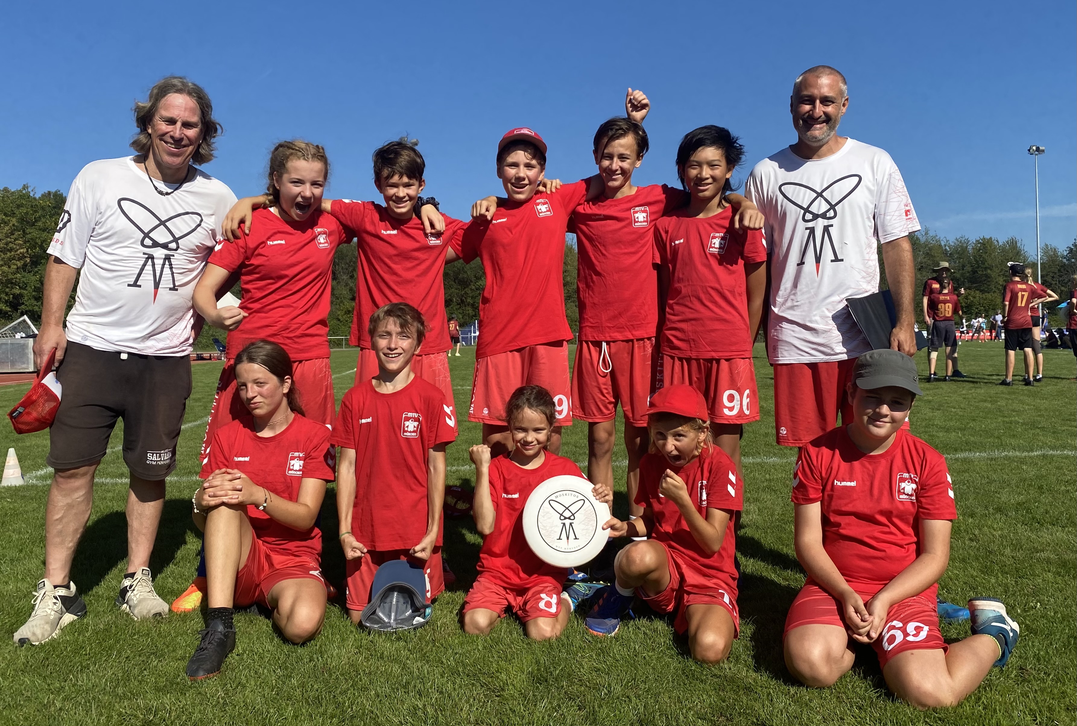 Moskitos Deutscher Meister U14 im Ultimate Frisbee