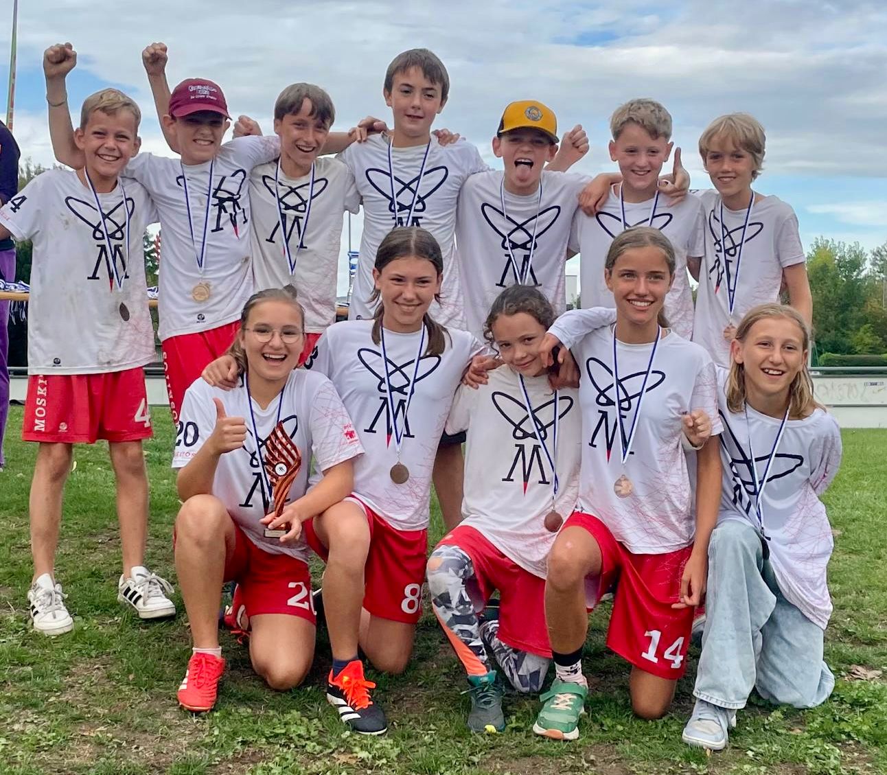 Moskitos U14 Bronze Medaille auf DM