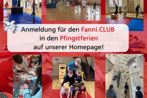 Fanni.CLUB in den Pfingstferien