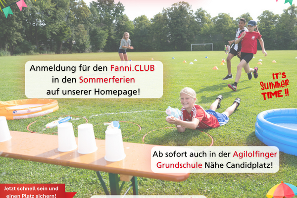 Fanni.CLUB in den Sommerferien