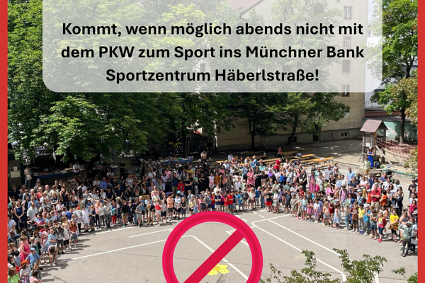 Parkplatzsperrung Tumblingerschule 28.07.-30.07.!